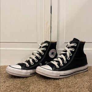 Converse Black and White High-Top